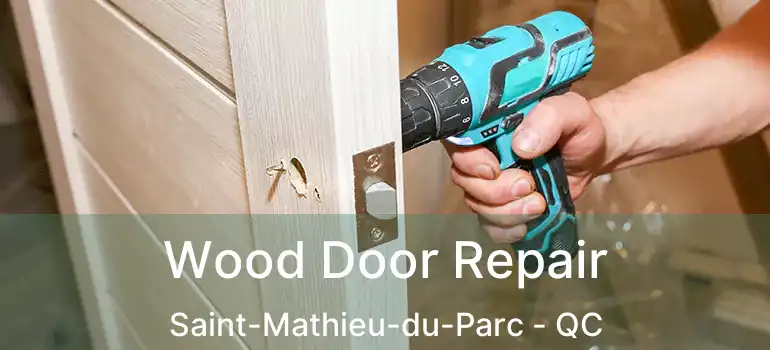  Wood Door Repair Saint-Mathieu-du-Parc - QC