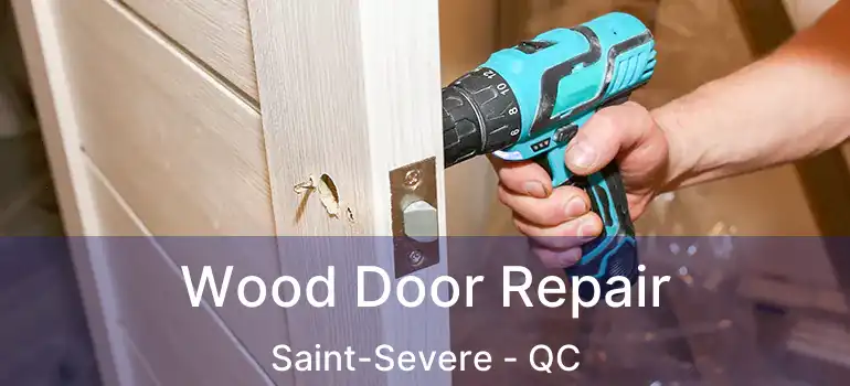  Wood Door Repair Saint-Severe - QC