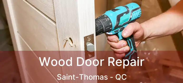  Wood Door Repair Saint-Thomas - QC