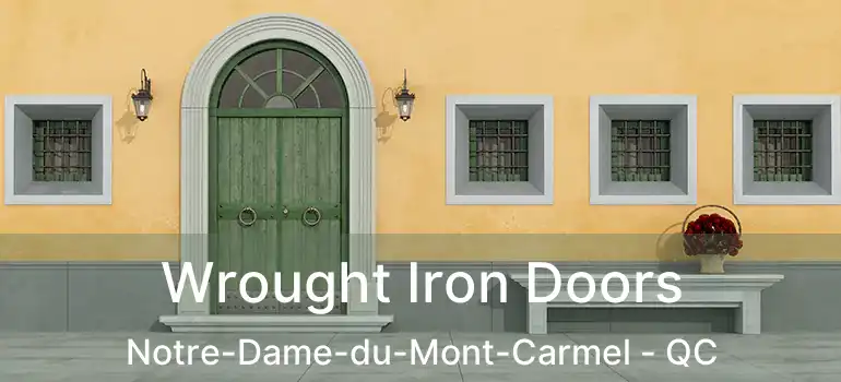  Wrought Iron Doors Notre-Dame-du-Mont-Carmel - QC